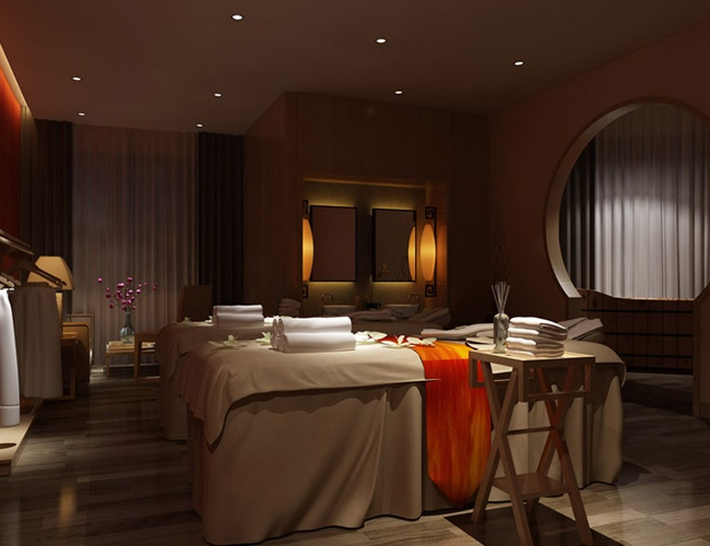 上海宝山spa足道会所环境展示（六）环境都是精心设计的